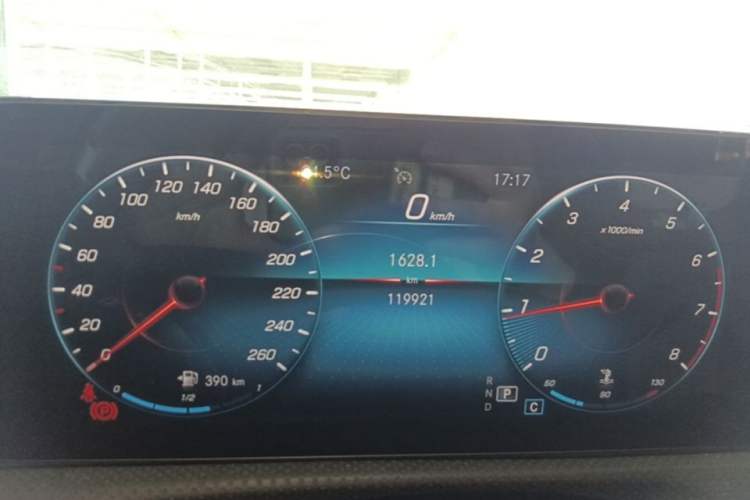 Used Mercedes-Benz A-Class 2021 A 200 L Sport Sedan Dynamic Model Instrument Cluster