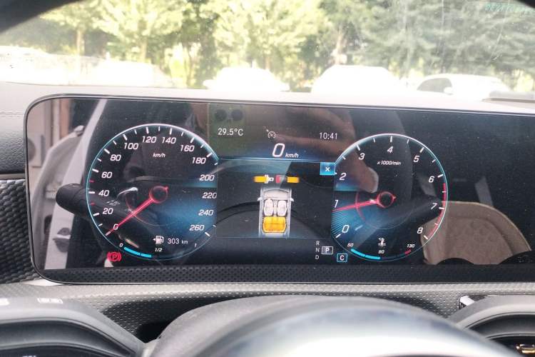 Used Mercedes-Benz A-Class 2021 A 200 L Sport Sedan Fashion Model Instrument Cluster