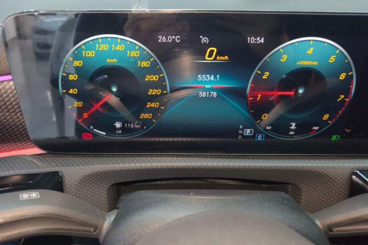 Used Mercedes-Benz A-Class 2021 A 200 L Sport Sedan Fashion Model Instrument Cluster