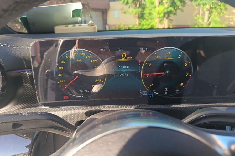 Used Mercedes-Benz A-Class 2021 A 200 L Sport Sedan Fashion Model Instrument Cluster
