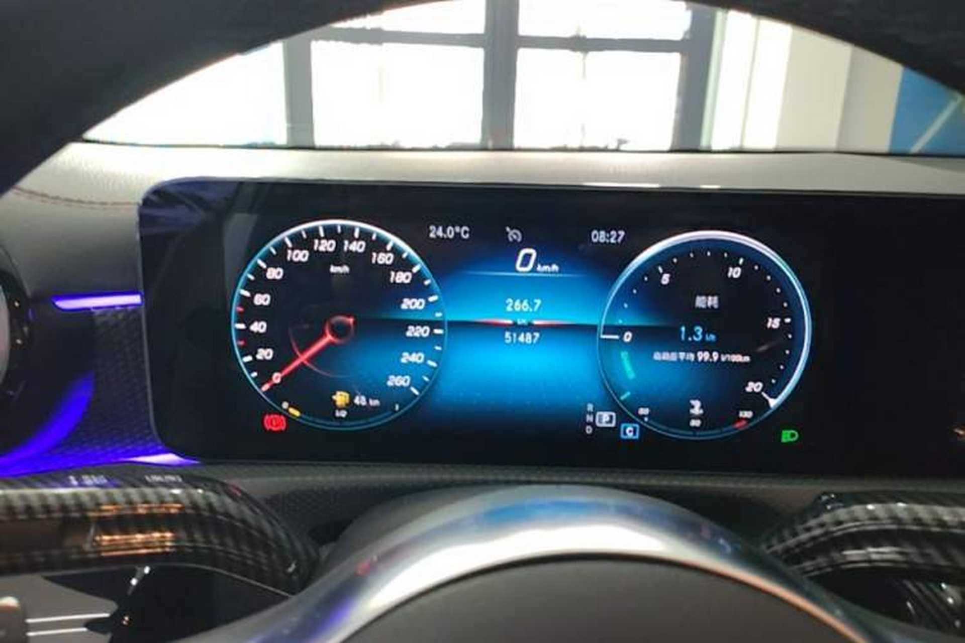 Used Mercedes-Benz A-Class 2021 A 200 L Sport Sedan Fashion Model Instrument Cluster