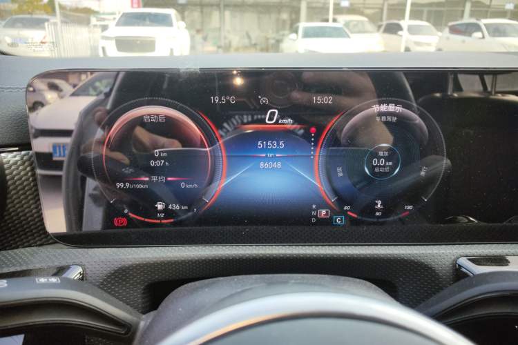 Used Mercedes-Benz A-Class 2021 A 200 L Sport Sedan Dynamic Model Instrument Cluster