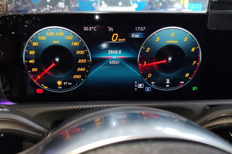 Used Mercedes-Benz A-Class 2021 A 200 L Sport Sedan Fashion Model Instrument Cluster