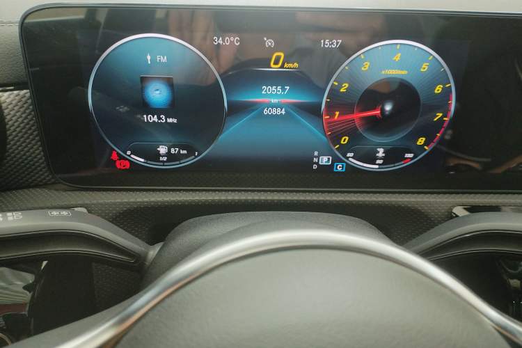 Used Mercedes-Benz A-Class 2021 Restyled A 180 L Sport Sedan Instrument Cluster