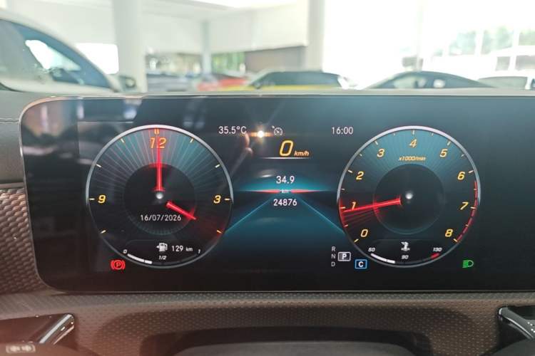 Used Mercedes-Benz A-Class 2021 A 200 L Sport Sedan Dynamic Model Instrument Cluster