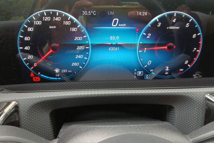 Used Mercedes-Benz A-Class 2021 A 200 L Sport Sedan Dynamic Model Instrument Cluster