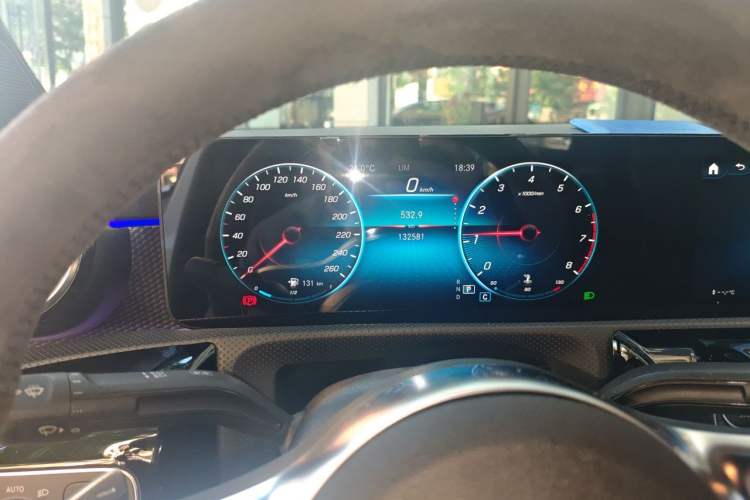 Used Mercedes-Benz A-Class 2021 A 200 L Sport Sedan Fashion Model Instrument Cluster