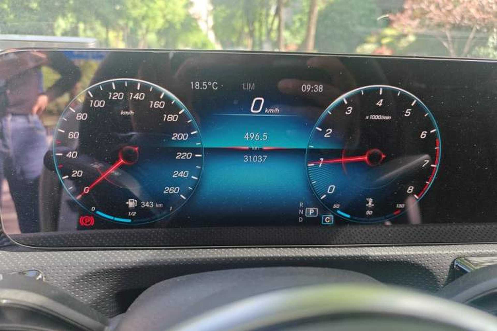 Used Mercedes-Benz A-Class 2021 A 200 L Sport Sedan Dynamic Model Instrument Cluster
