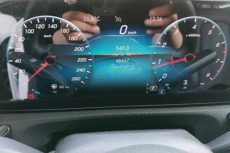 Used Mercedes-Benz A-Class 2021 A 200 L Sport Sedan Dynamic Model Instrument Cluster