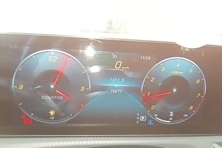 Used Mercedes-Benz A-Class 2021 A 200 L Sport Sedan Fashion Model Instrument Cluster