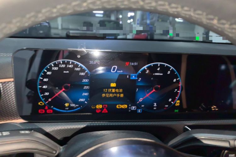 Used Mercedes-Benz A-Class 2021 A 200 L Sport Sedan Fashion Model Instrument Cluster