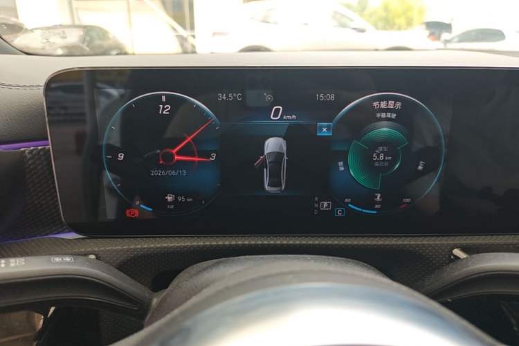 Used Mercedes-Benz A-Class 2021 A 200 L Sport Sedan Fashion Model Instrument Cluster