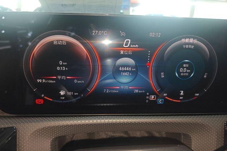 Used Mercedes-Benz A-Class 2021 A 200 L Sport Sedan Dynamic Model Instrument Cluster