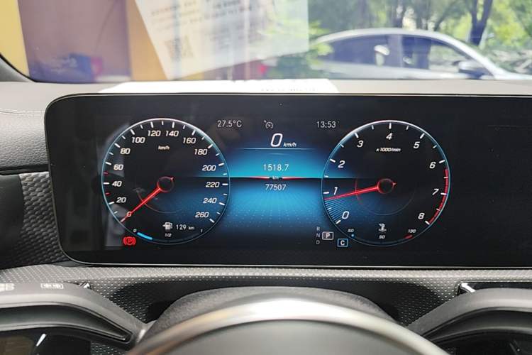 Used Mercedes-Benz A-Class 2021 A 200 L Sport Sedan Dynamic Model Instrument Cluster