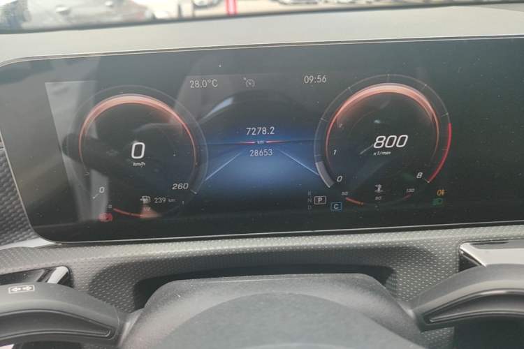 Used Mercedes-Benz A-Class 2021 A 200 L Sport Sedan Fashion Model Instrument Cluster