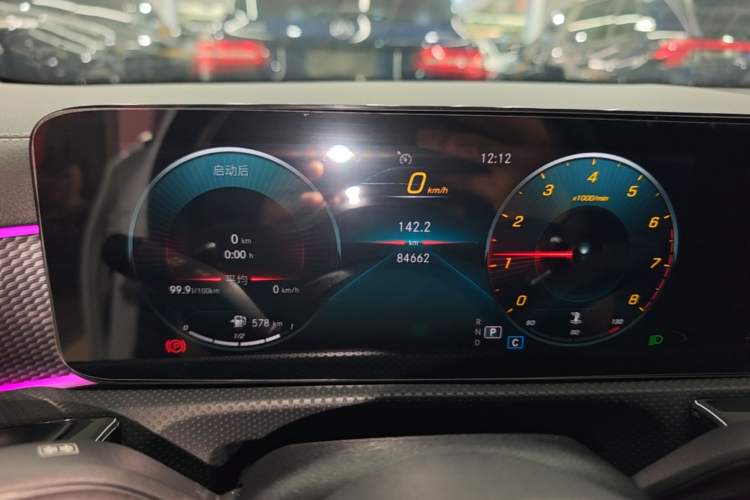 Used Mercedes-Benz A-Class 2021 A 200 L Sport Sedan Fashion Model Instrument Cluster