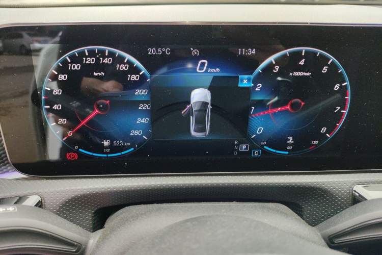 Used Mercedes-Benz A-Class 2021 A 200 L Sport Sedan Fashion Model Instrument Cluster