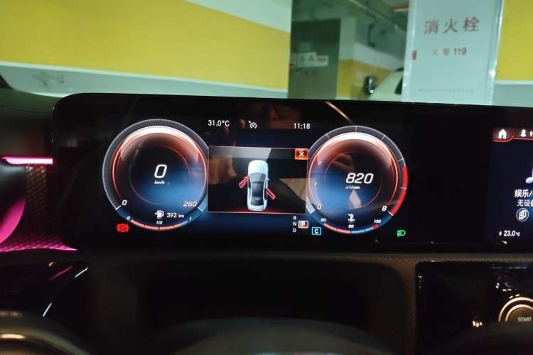 Used Mercedes-Benz A-Class 2021 A 200 L Sport Sedan Fashion Model Instrument Cluster