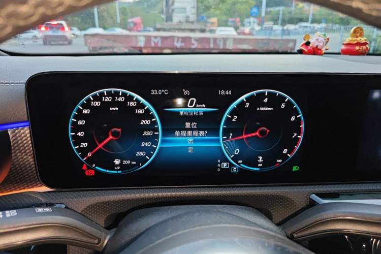 Used Mercedes-Benz A-Class 2021 A 200 L Sport Sedan Fashion Model Instrument Cluster