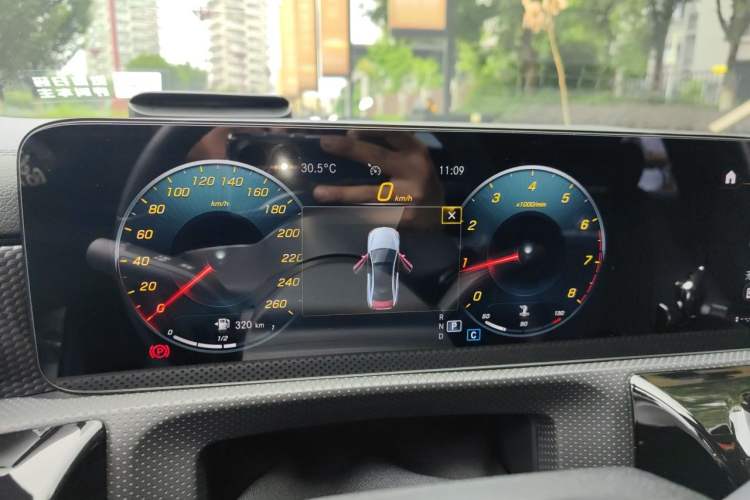 Used Mercedes-Benz A-Class 2021 A 200 L Sport Sedan Dynamic Model Instrument Cluster