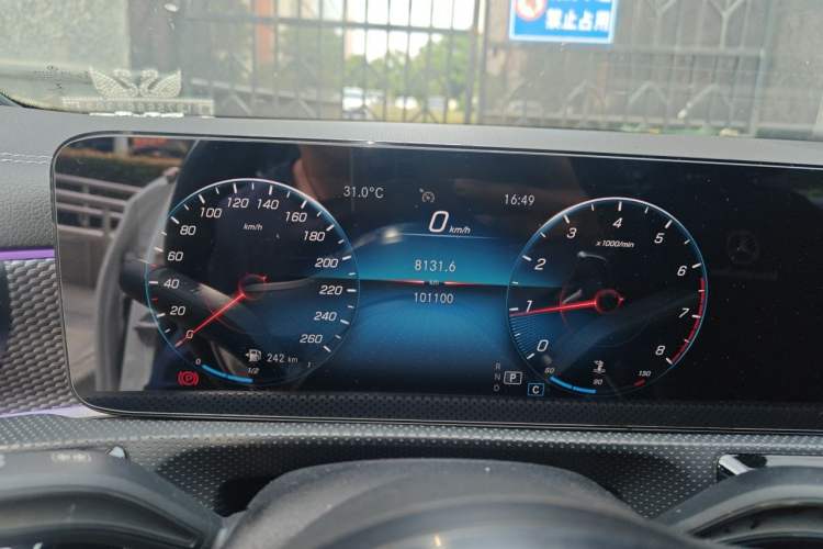 Used Mercedes-Benz A-Class 2021 A 200 L Sport Sedan Fashion Model Instrument Cluster