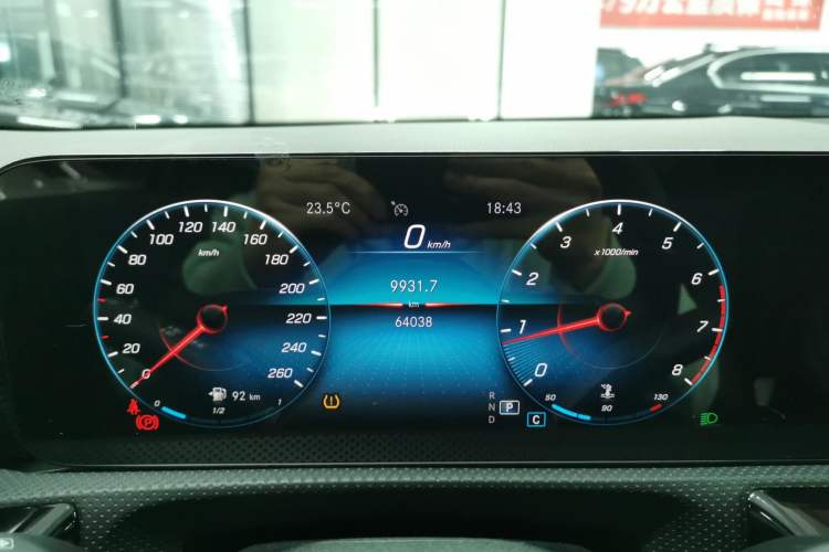 Used Mercedes-Benz A-Class 2021 A 200 L Sport Sedan Dynamic Model Instrument Cluster