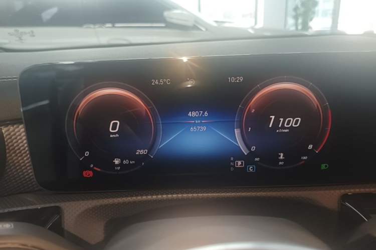 Used Mercedes-Benz A-Class 2021 A 200 L Sport Sedan Dynamic Model Instrument Cluster