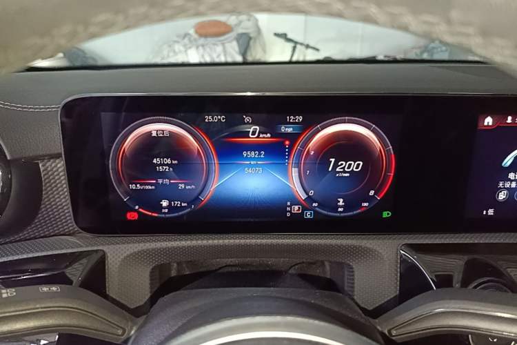 Used Mercedes-Benz A-Class 2021 A 200 L Sport Sedan Dynamic Model Instrument Cluster