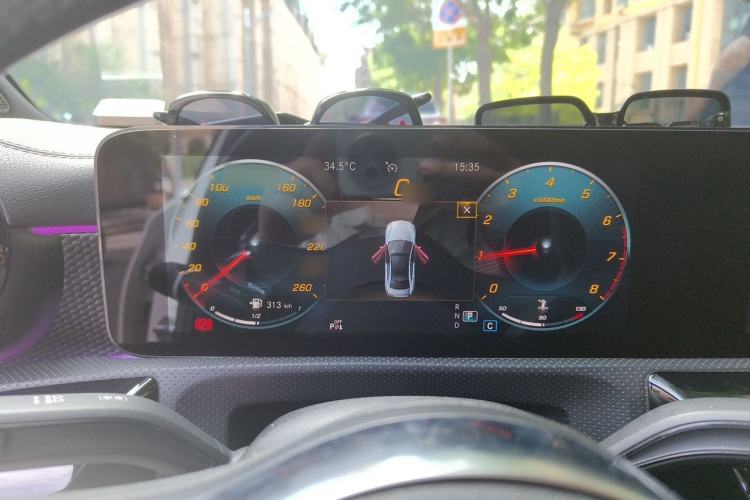 Used Mercedes-Benz A-Class 2021 A 200 L Sport Sedan Fashion Model Instrument Cluster