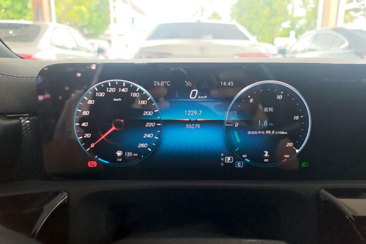 Used Mercedes-Benz A-Class 2021 A 200 L Sport Sedan Dynamic Model Instrument Cluster