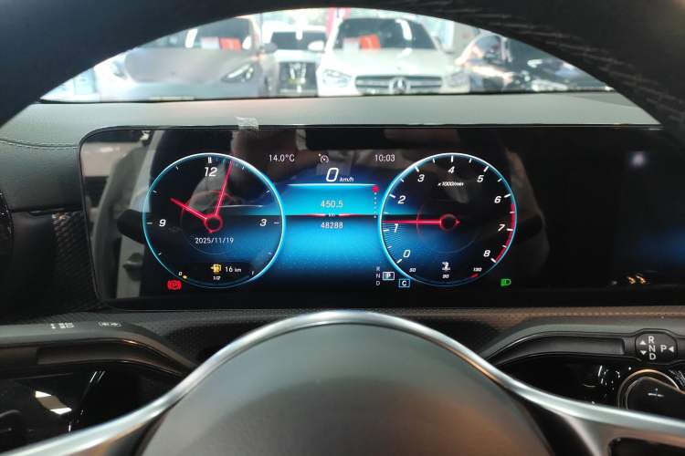 Used Mercedes-Benz A-Class 2021 A 200 L Sport Sedan Dynamic Model Instrument Cluster