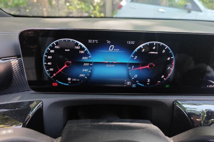 Used Mercedes-Benz A-Class 2021 A 200 L Sport Sedan Dynamic Model Instrument Cluster