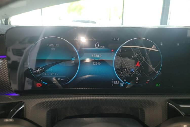 Used Mercedes-Benz A-Class 2021 A 200 L Sport Sedan Fashion Model Instrument Cluster