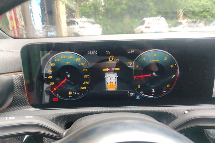 Used Mercedes-Benz A-Class 2021 A 200 L Sport Sedan Fashion Model Instrument Cluster