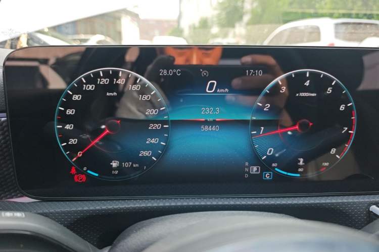 Used Mercedes-Benz A-Class 2021 A 200 L Sport Sedan Fashion Model Instrument Cluster