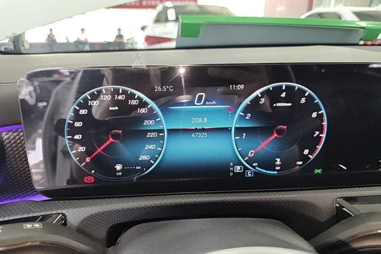 Used Mercedes-Benz A-Class 2021 A 200 L Sport Sedan Dynamic Model Instrument Cluster