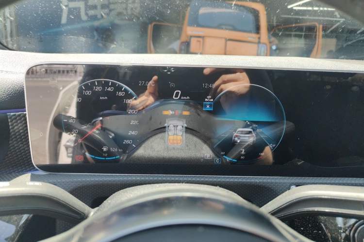 Used Mercedes-Benz A-Class 2021 A 200 L Sport Sedan Dynamic Model Instrument Cluster