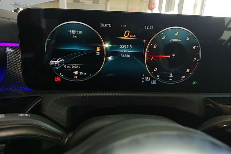 Used Mercedes-Benz A-Class 2021 A 200 L Sport Sedan Fashion Model Instrument Cluster