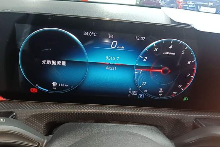 Used Mercedes-Benz A-Class 2021 A 200 L Sport Sedan Fashion Model Instrument Cluster