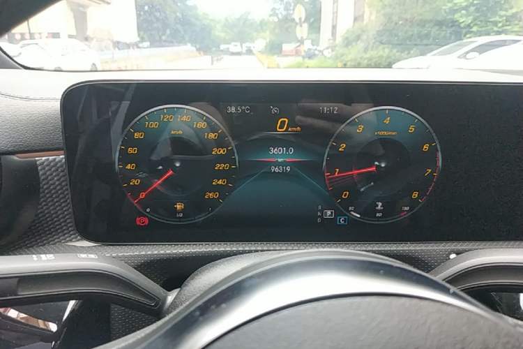 Used Mercedes-Benz A-Class 2021 A 200 L Sport Sedan Fashion Model Instrument Cluster