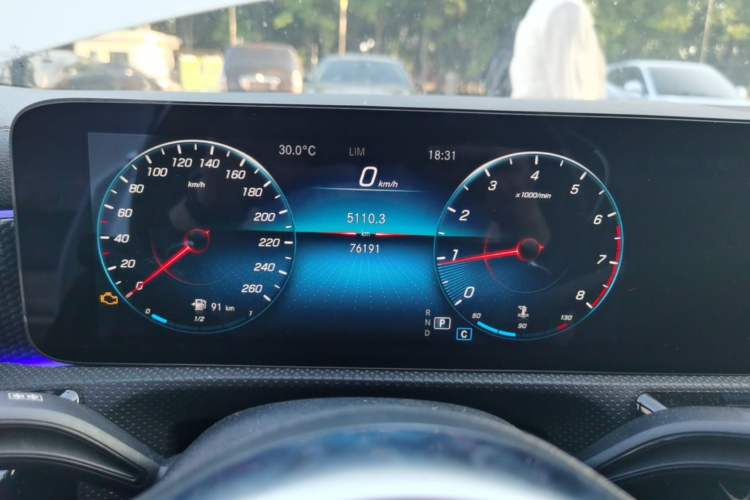 Used Mercedes-Benz A-Class 2021 A 200 L Sport Sedan Fashion Model Instrument Cluster