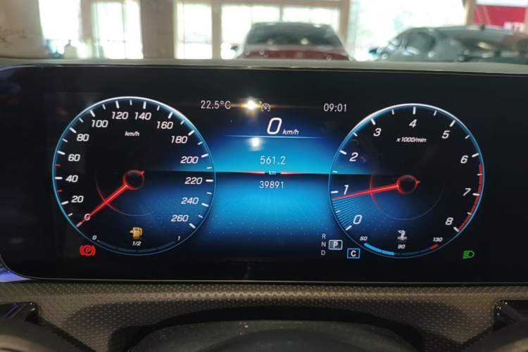 Used Mercedes-Benz A-Class 2021 A 200 L Sport Sedan Fashion Model Instrument Cluster