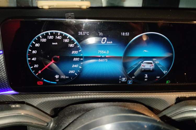Used Mercedes-Benz A-Class 2021 A 200 L Sport Sedan Fashion Model Instrument Cluster