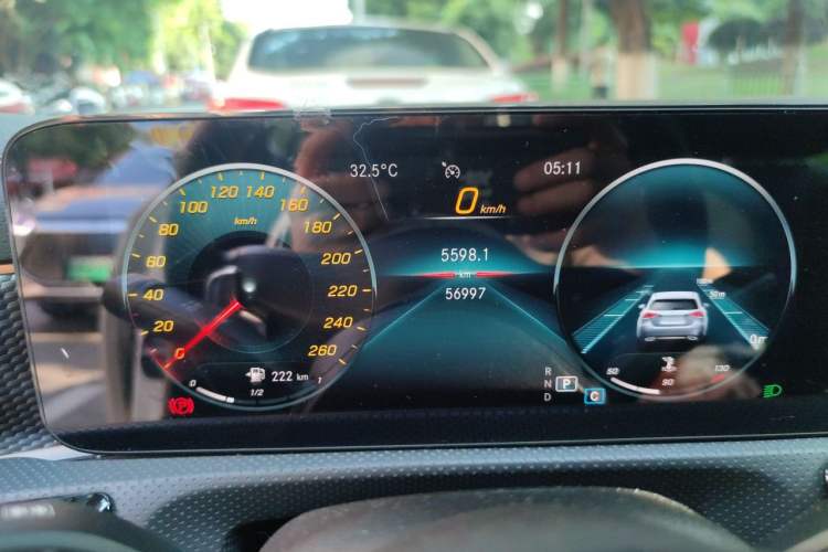 Used Mercedes-Benz A-Class 2021 A 200 L Sport Sedan Fashion Model Instrument Cluster