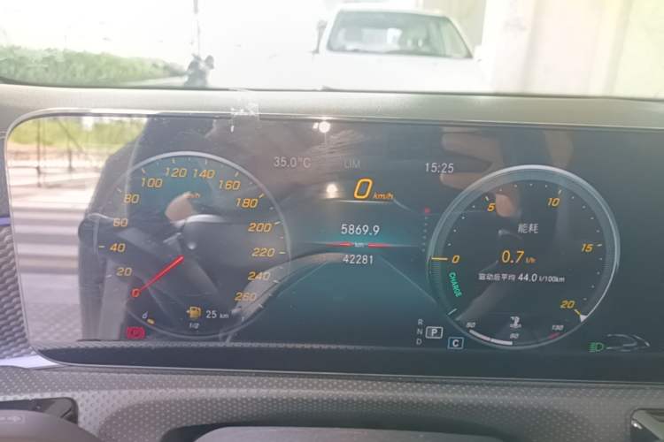 Used Mercedes-Benz A-Class 2021 A 200 L Sport Sedan Fashion Model Instrument Cluster