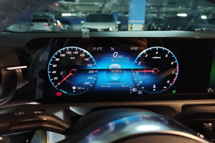 Used Mercedes-Benz A-Class 2021 A 200 L Sport Sedan Fashion Model Instrument Cluster