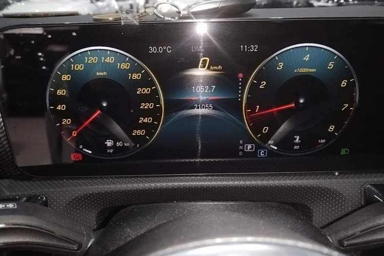 Used Mercedes-Benz A-Class 2021 A 200 L Sport Sedan Dynamic Model Instrument Cluster