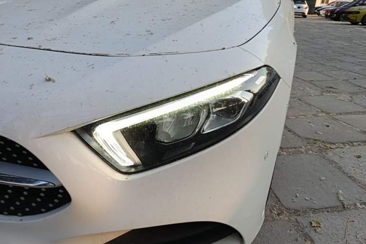 Used Mercedes-Benz A-Class 2021 A 200 L Sport Sedan Dynamic Model Left Front Headlight