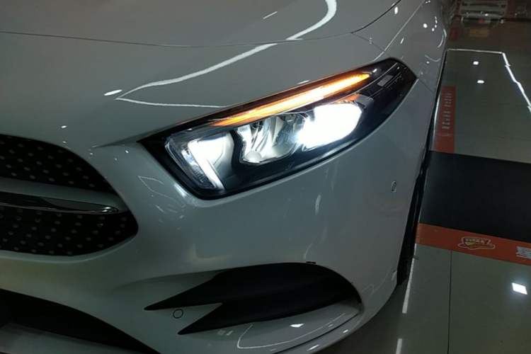 Used Mercedes-Benz A-Class 2021 A 200 L Sport Sedan Dynamic Model Left Front Headlight