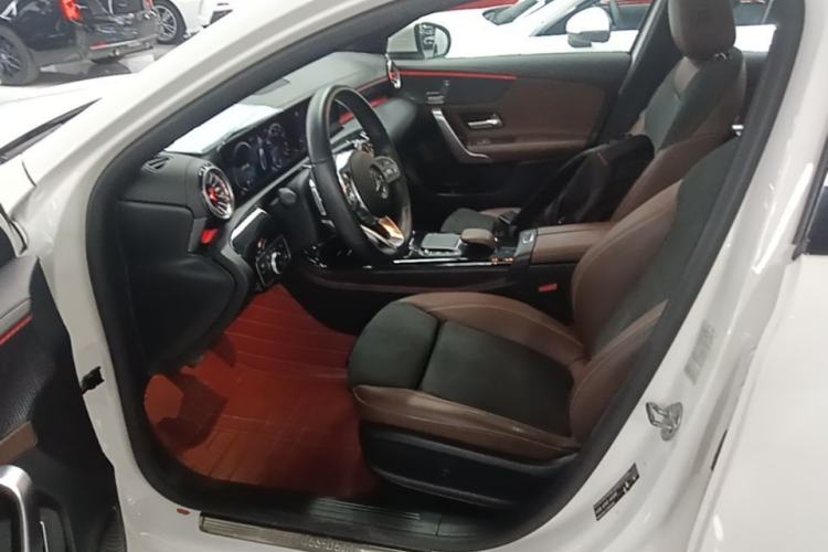 Used Mercedes-Benz A-Class 2021 A 200 L Sport Sedan Fashion Model Left Front Seat